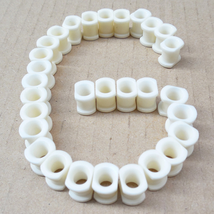 Zirconia /Alumiunm Ceramic Bilateral Porcelain Eyelets