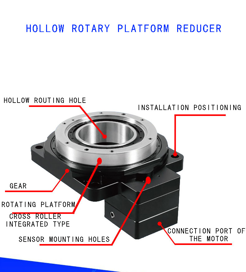 Rotary Table High Precision Hollow Rotating Platform For automatic device Actuator Hollow Rotary Table Platform