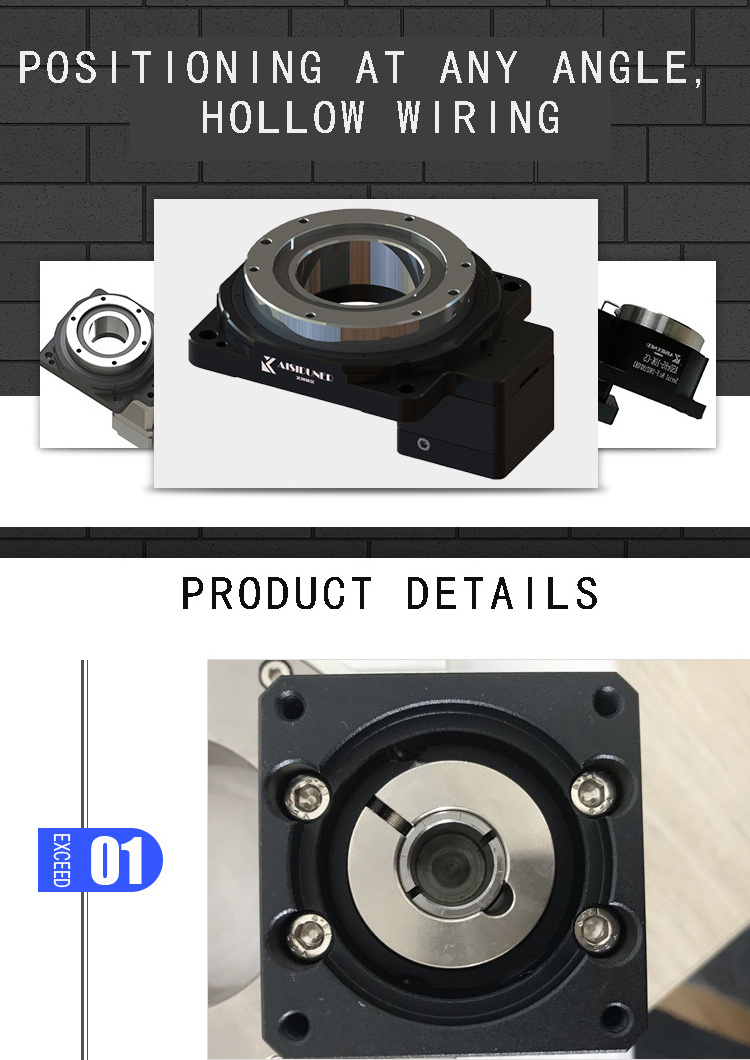 Rotary Table High Precision Hollow Rotating Platform For automatic device Actuator Hollow Rotary Table Platform