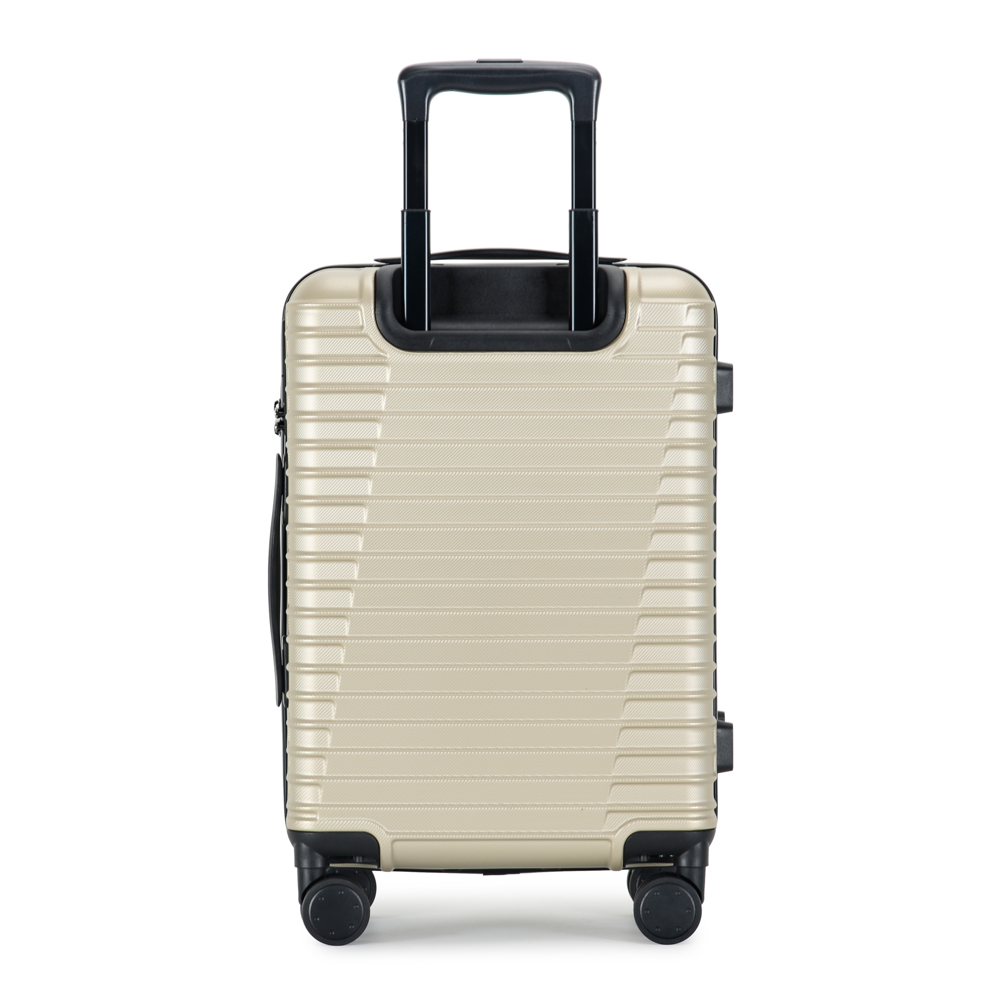 Removable Wheels Cabin ABS PC suitcase luggage Easy to install and save loading space