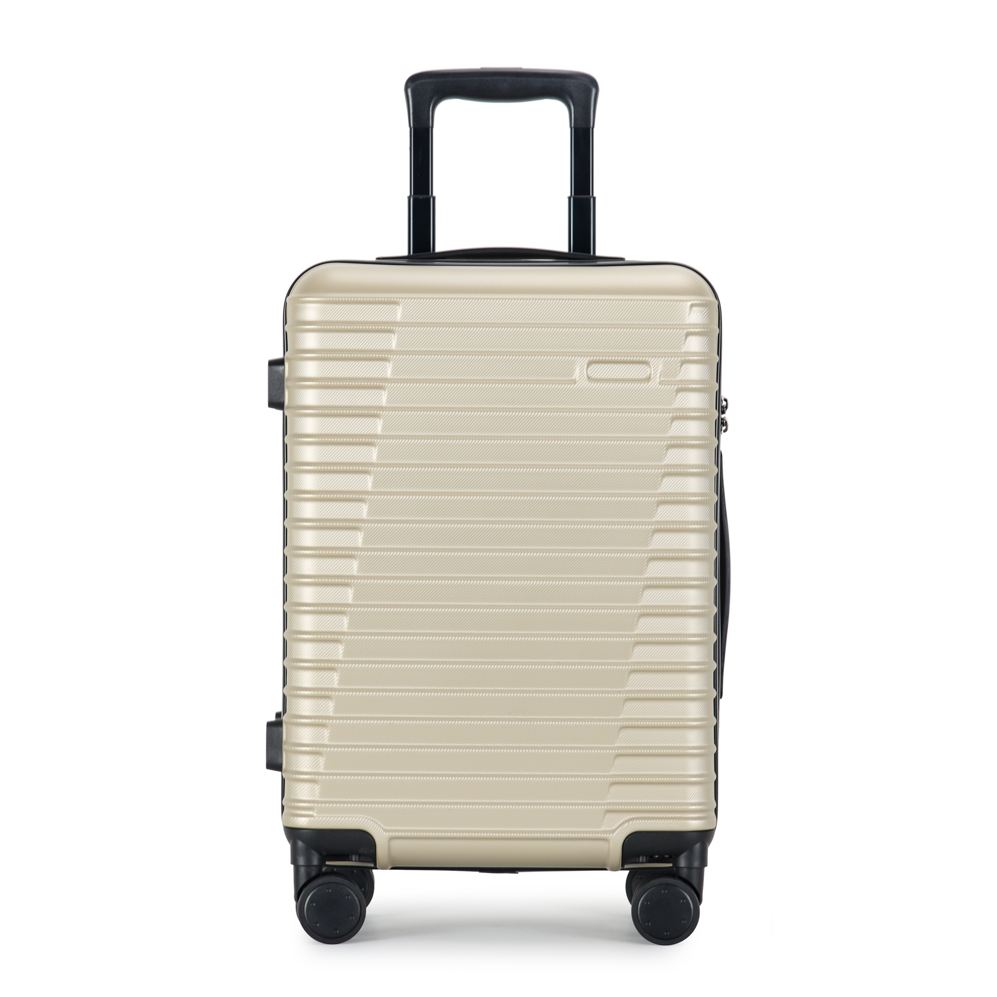 Removable Wheels Cabin ABS PC suitcase luggage Easy to install and save loading space