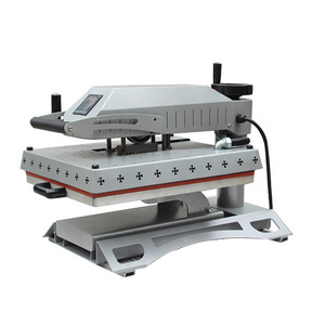 Custom 40*50cm swing arm manual heat press with slide out sublimation press heat press machine