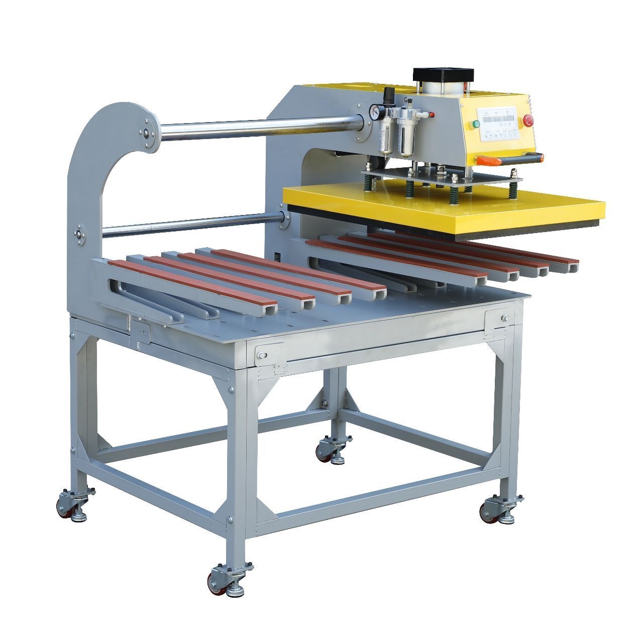 Superior quality Clothes Ironing Machine Up-Sliding Pneumatic Eight-Bar Seamless Side Bone Automatic Ironing Machine