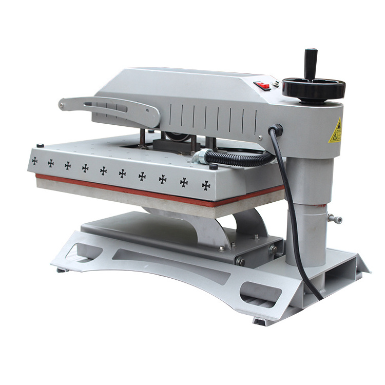 Custom 40*50cm swing arm manual heat press with slide out sublimation press heat press machine