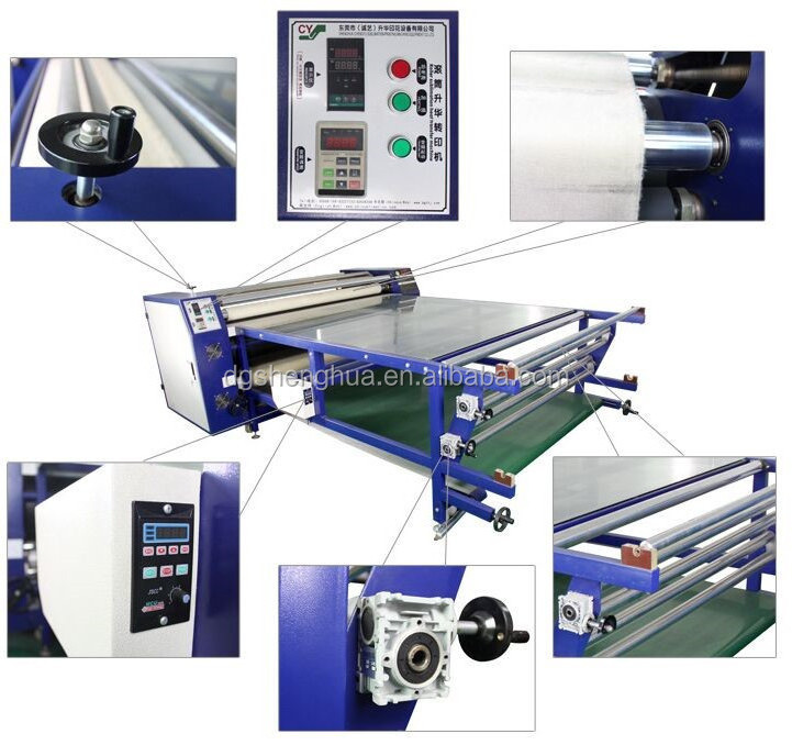 Like pengda 1700 roll to roll pressing sublimation polyester textile rotary heat press