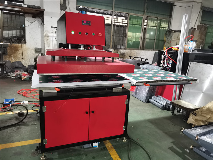 CY t shirt printing 220v 380v skateboard good price pneumatic 80x100cm 100x120cm sublimation rosin heat transfer machine