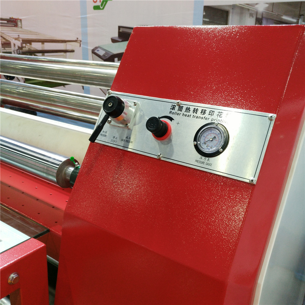 J 1700mm Width Textile Sublimation Calender  roll to roll Fabric Printing Heat Press Machine