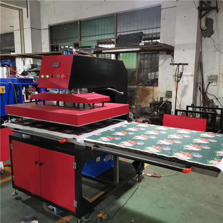 CY t shirt printing 220v 380v skateboard good price pneumatic 80x100cm 100x120cm sublimation rosin heat transfer machine