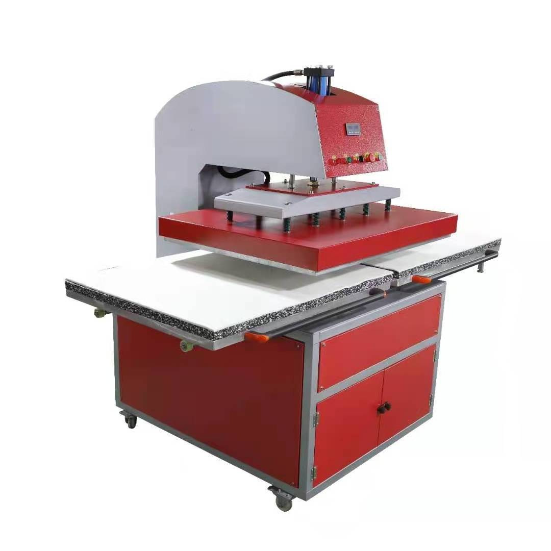 CY t shirt printing 220v 380v skateboard good price pneumatic 80x100cm 100x120cm sublimation rosin heat transfer machine