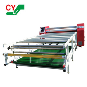 J 1700mm Width Textile Sublimation Calender  roll to roll Fabric Printing Heat Press Machine