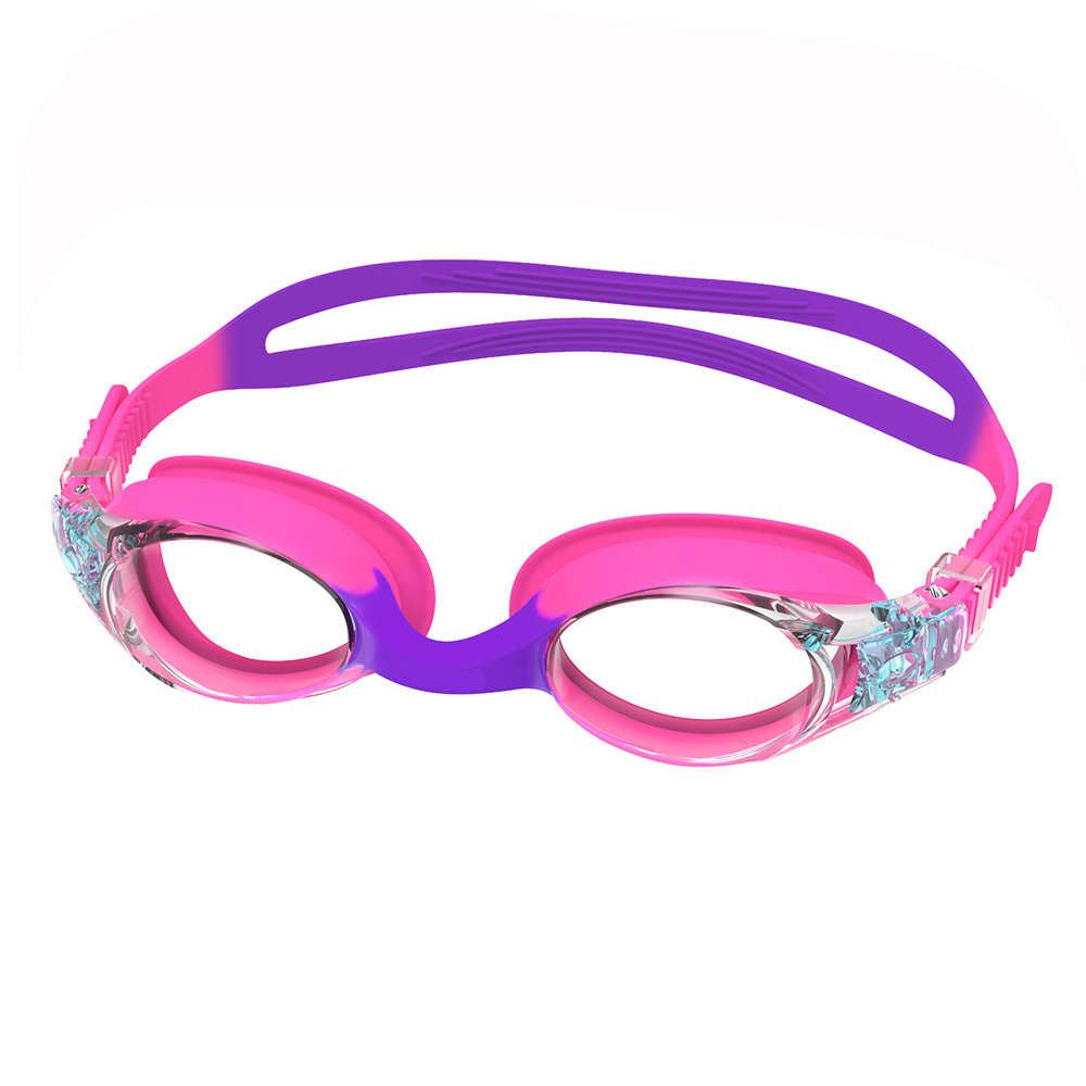 High-definition Adjustable Anti Fog UV Eye Protection Silicone Swimming Glasses Swimming Goggles for Kids Children