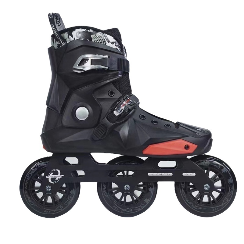 Rollermaster adult 3 big 110mm wheels urban  inline skates shoes