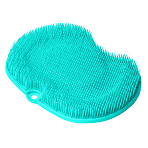 Popular Foot Brush Cleaner Feet Massager Foot Scrubber Shower Mat with Non-Slip Suction Cups and Soft Firm Bristles Exfoliation