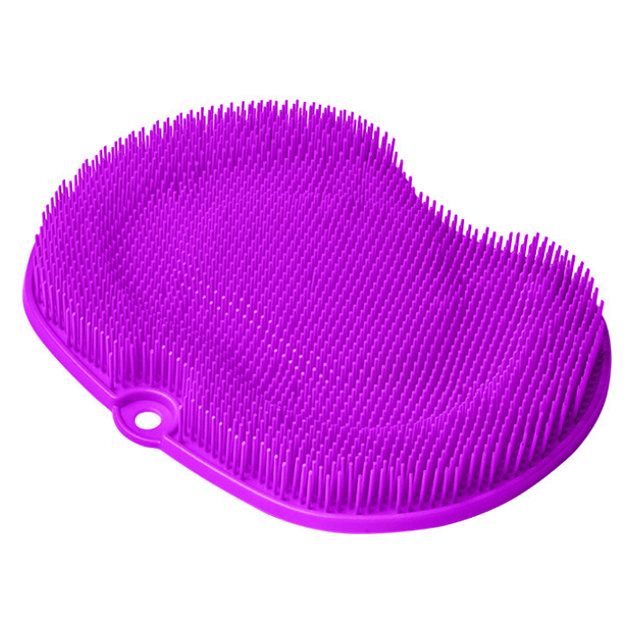 Popular Foot Brush Cleaner Feet Massager Foot Scrubber Shower Mat with Non-Slip Suction Cups and Soft Firm Bristles Exfoliation