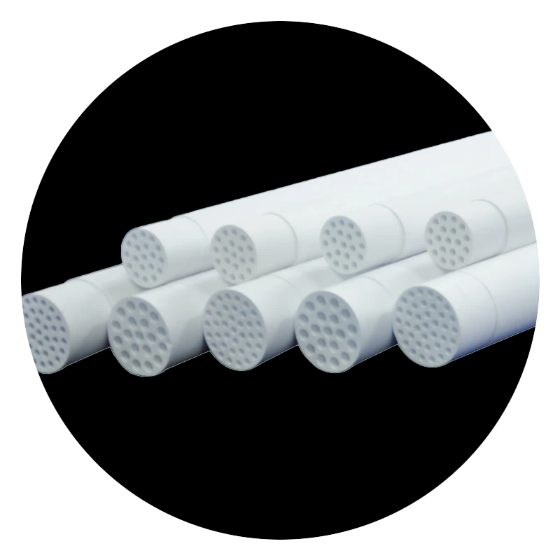 Replacement Ceramic ultra-filtration Membrane Tube MF 0050 T 6030E 0812D Porous Alumina Ceramic Filter