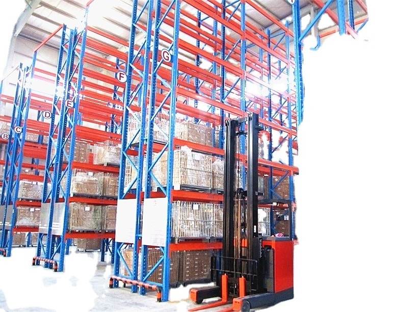 Standard Racking Types Double Deep Pallet Rack in Warehousing Management Systems warehouse storage shelves