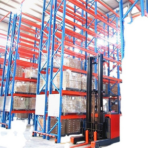 Standard Racking Types Double Deep Pallet Rack in Warehousing Management Systems warehouse storage shelves