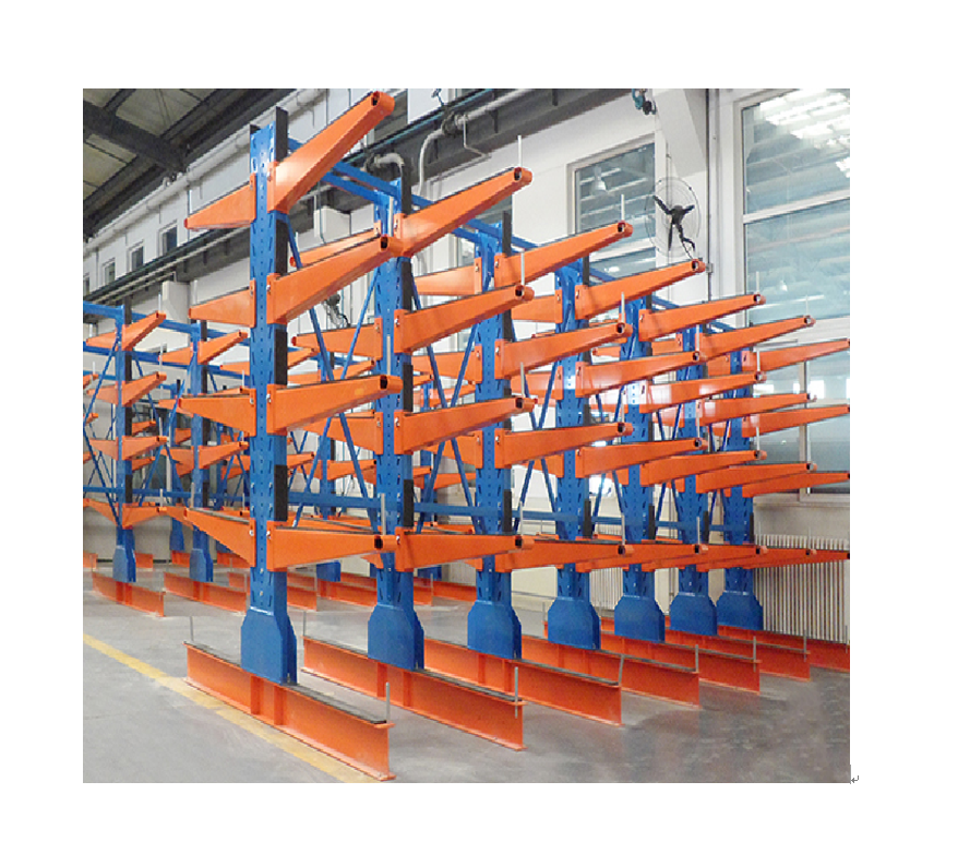 Rack Supplier Factory Tube Lumber Display Racks Cantilever Racking Arm Car Storage Rack