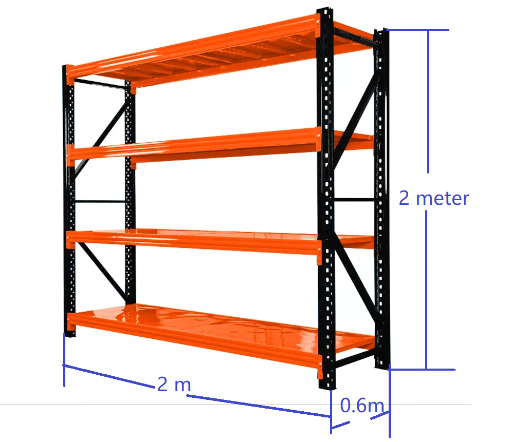 Adjustable 5 Tier Bolted Shelving Heavy Duty Rack Workshop Storage Rack Metal Shelves Garage Shelving Unit