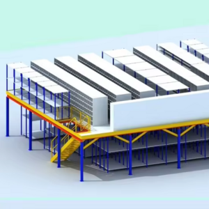 Warehouse Heavy Duty Pallet Racks System Detachable Loft Platform Shelf Storage Attic Rack Supported Mezzanine Floor