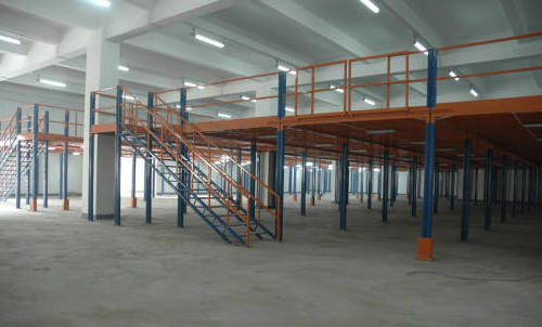 Customized Factory Storage Rack Steel Structure Pallet Racking Mezzanine Floor 1 Ton per SQM