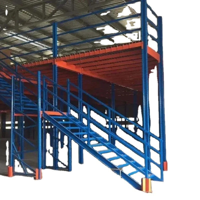 Industrial Steel Warehouse Storage Mezzanine Shelving Attic Loft Mezzanine Rack And Mezzanine Floor Rack Shelf