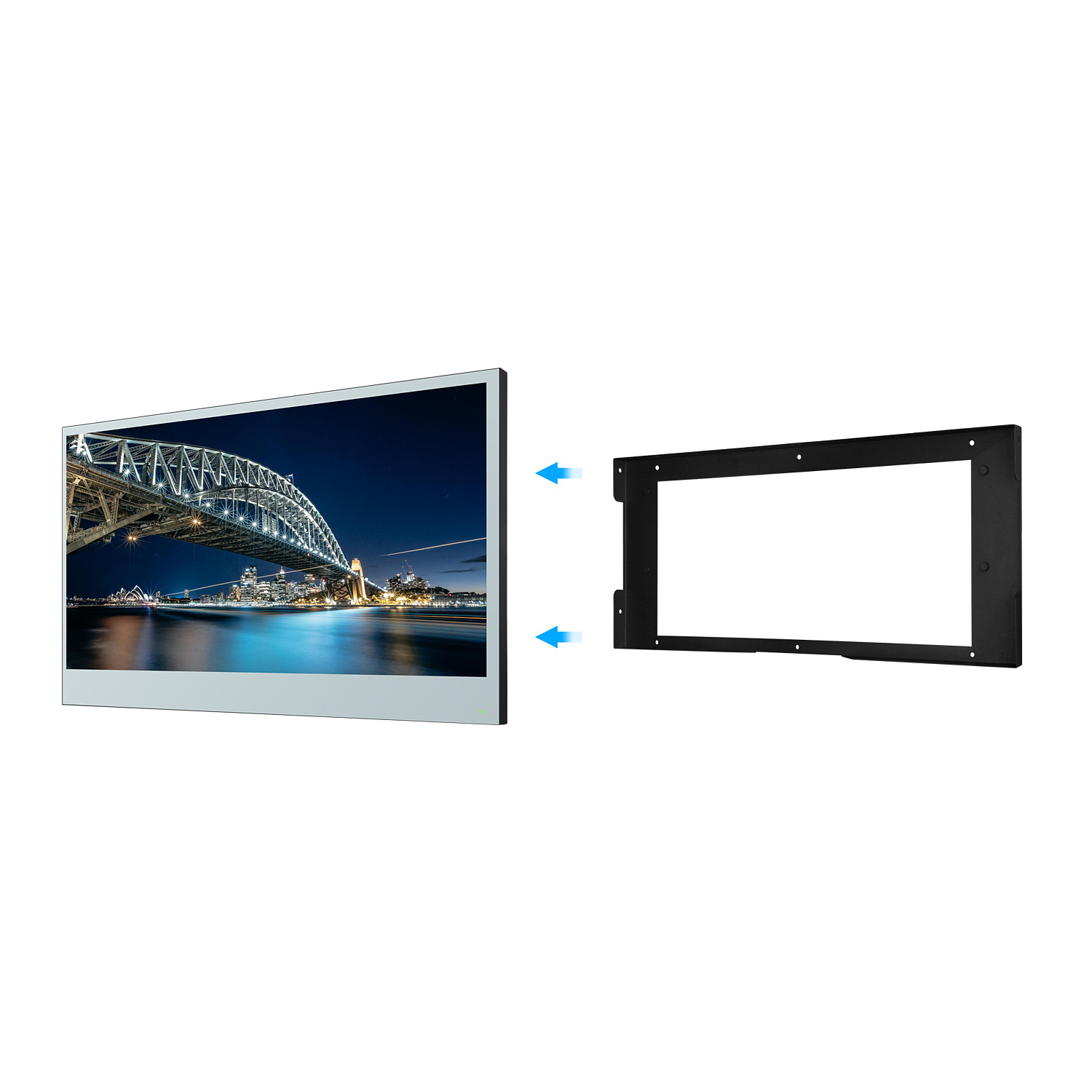 Soulaca 32 inches Smart Waterproof Mirror Android LCD LED Touch Screen TV