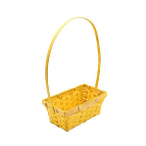 Different color woven gift bamboo african woven decoration garden harvest cotton rope cotton rope woven storage baskets