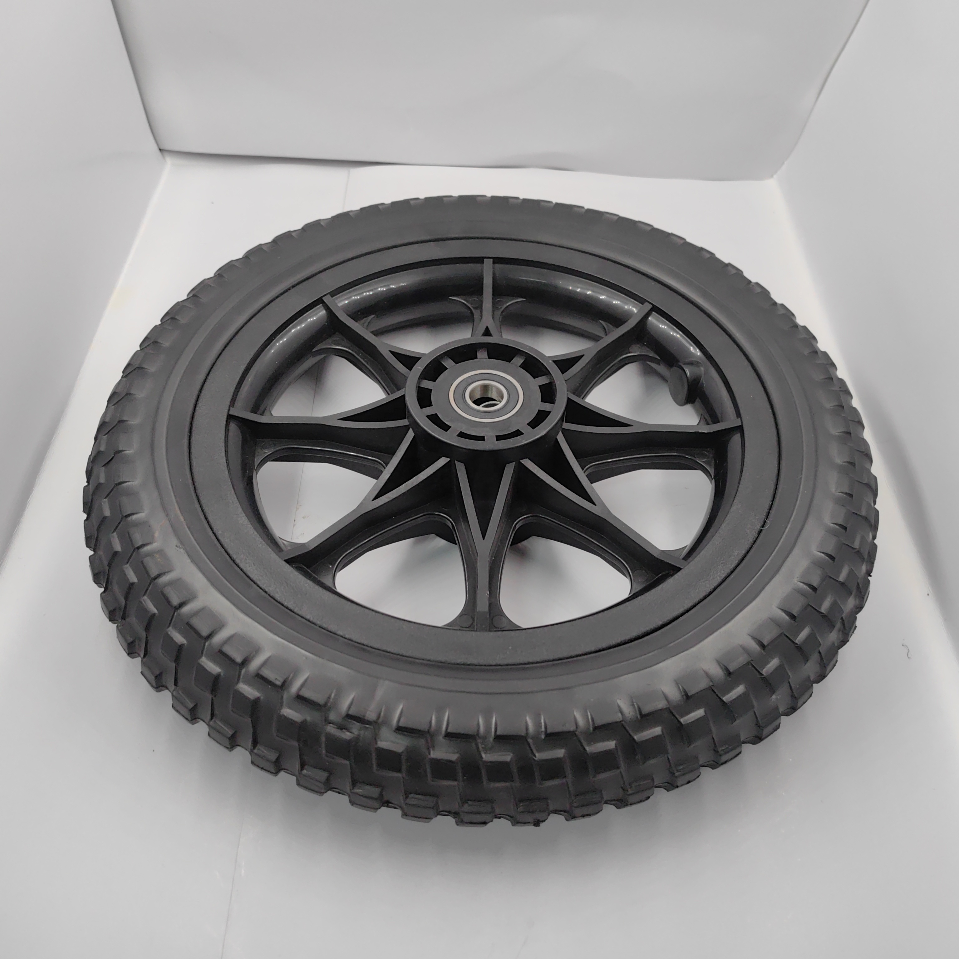 New 12 inch sliding wheel eva coated foam tire