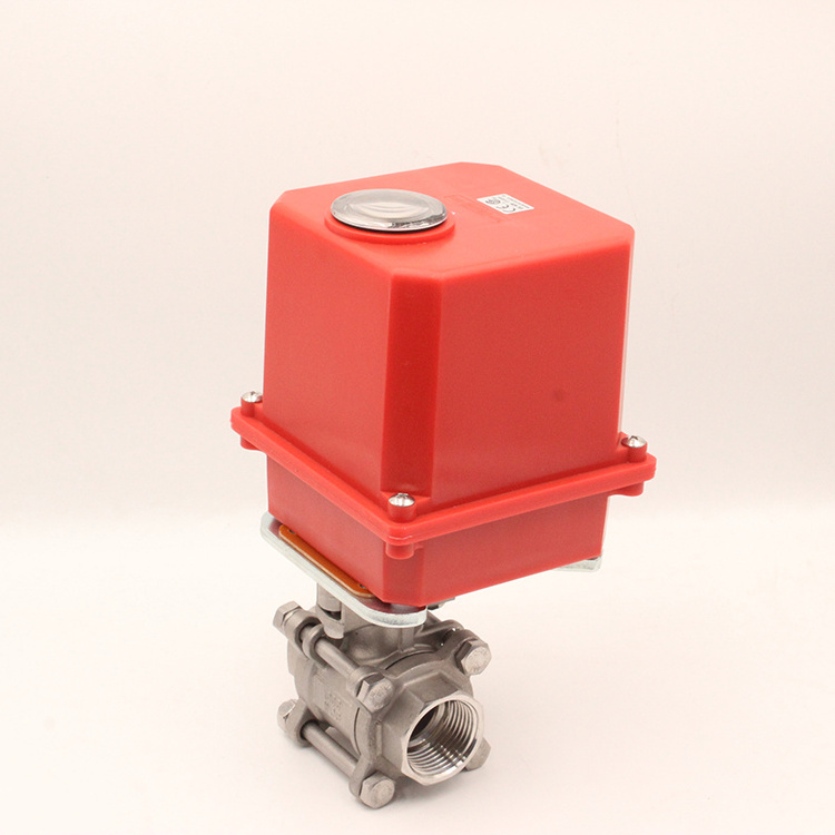 Electric actuator Water flow control ball valve 2 inch motorized valve