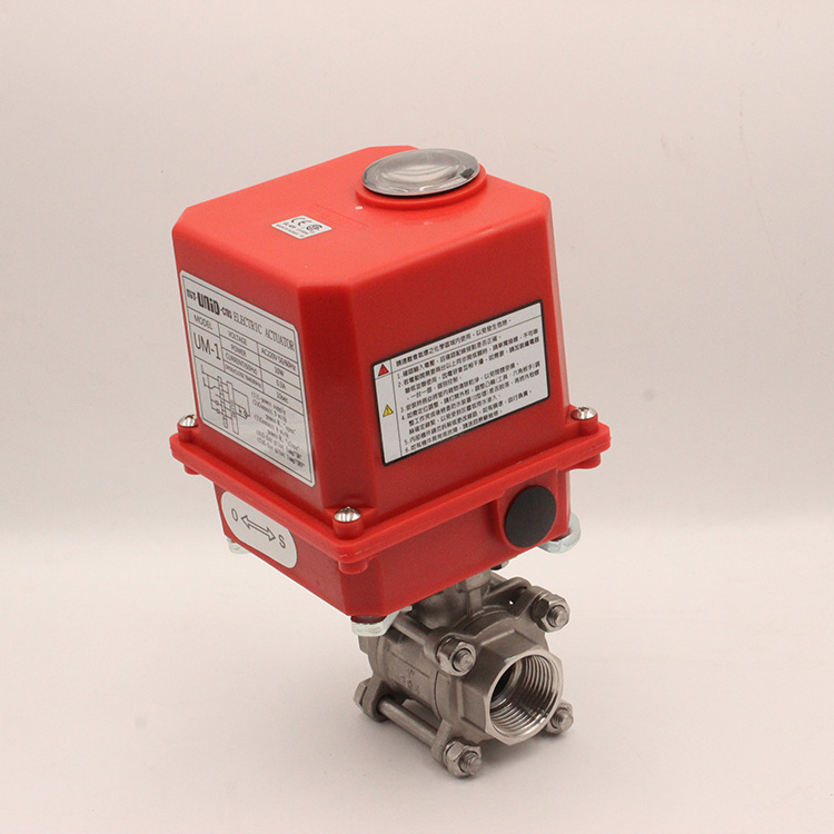 Electric actuator Water flow control ball valve 2 inch motorized valve