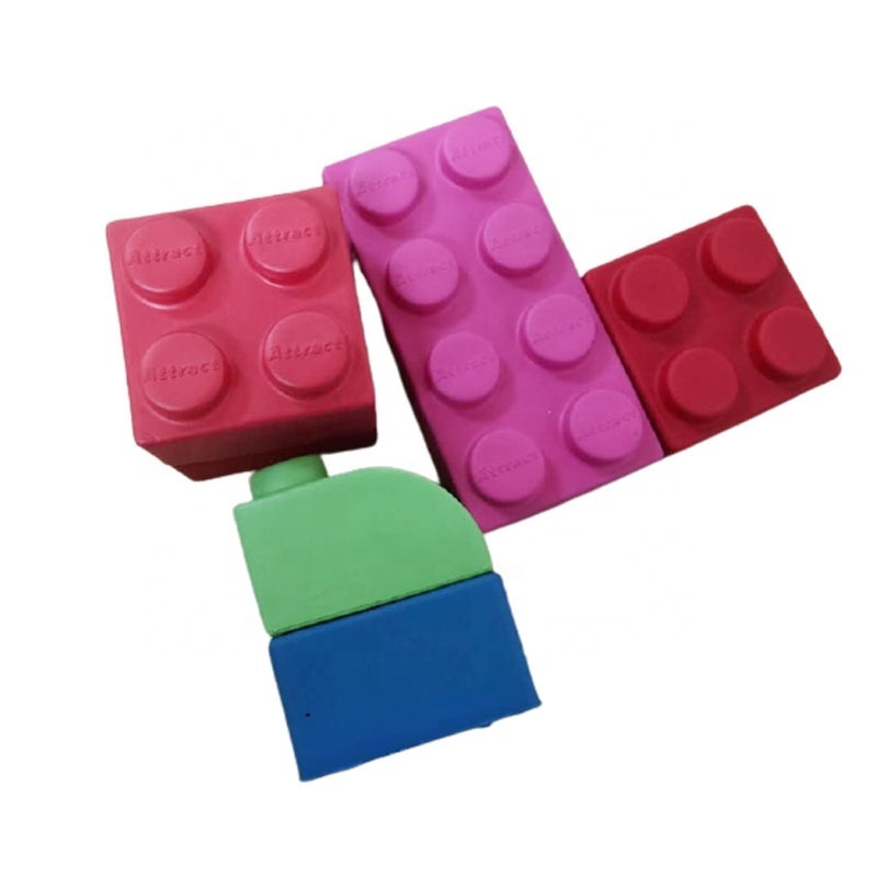 Customized Educational Foam Blocks Preschool Learning Foam Building Blocks for Kids in Polyurethane