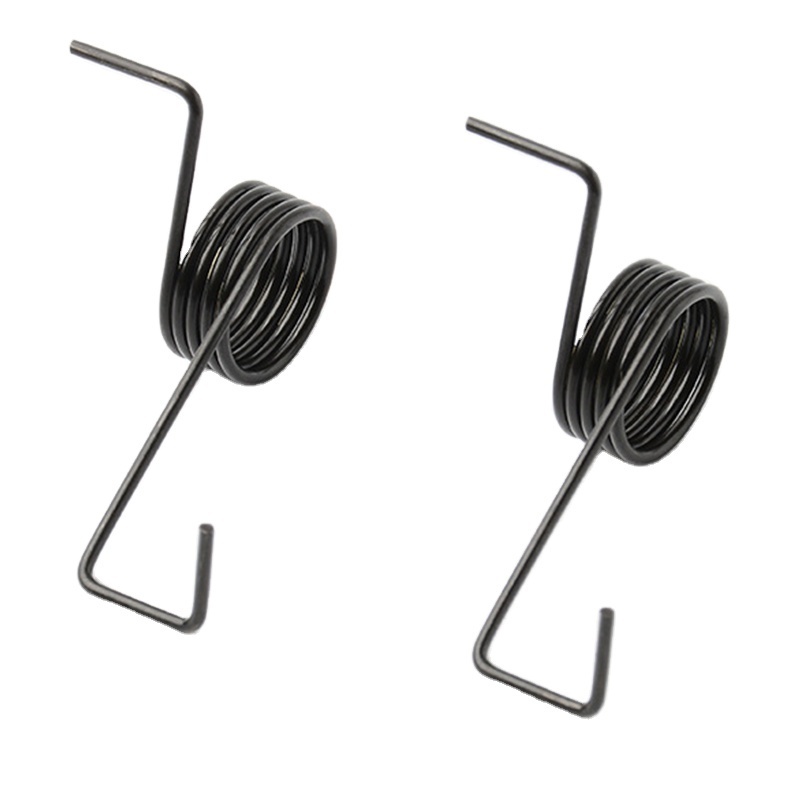 Factory-Produced Small Carbon Steel Hair Clip with Coiled Helical Torsion Spring Made of Stainless Steel