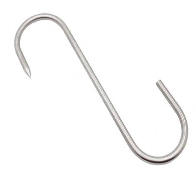 High Quality Stainless Steel 304 Hanging Tools For Butchers S Shape Hook Meat hook