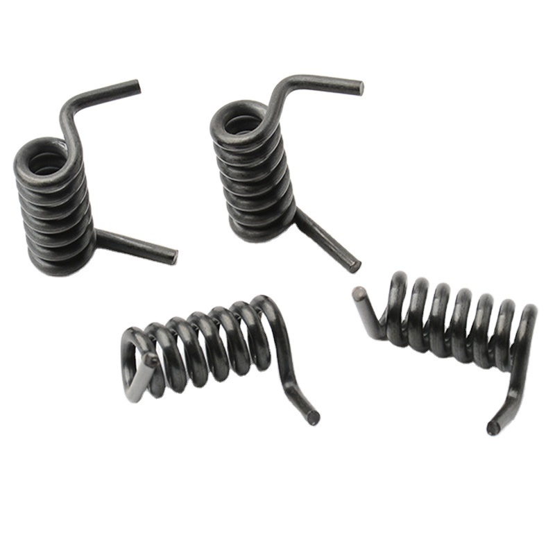 Factory-Produced Small Carbon Steel Hair Clip with Coiled Helical Torsion Spring Made of Stainless Steel