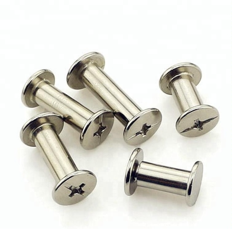 Stainless steel male and female screws/truss head chicago screws