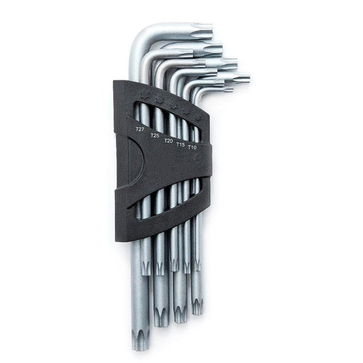 customized 9pcs short arm Torx hex key spanner tool set wrench 171  socket tool set allen wrench  torque wrench hex socket set