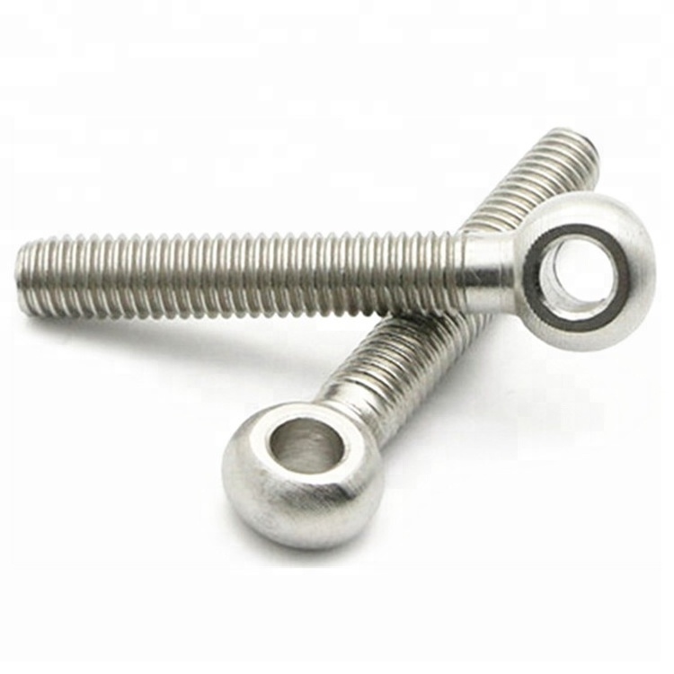 Stainless steel/carton steel/8.8 10.9 12 4.8 grade self tapping eye bolt