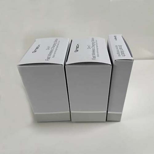 Custom Watch Box Packaging Folding Paper Cartridge Boxes Wholesale Sliver Stamping Consumer Electronics Box