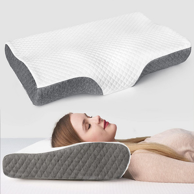 OEM Custom Memory Foam Pillow neck pillow contour memory foam pillow for neck pain relief for Neck Pain