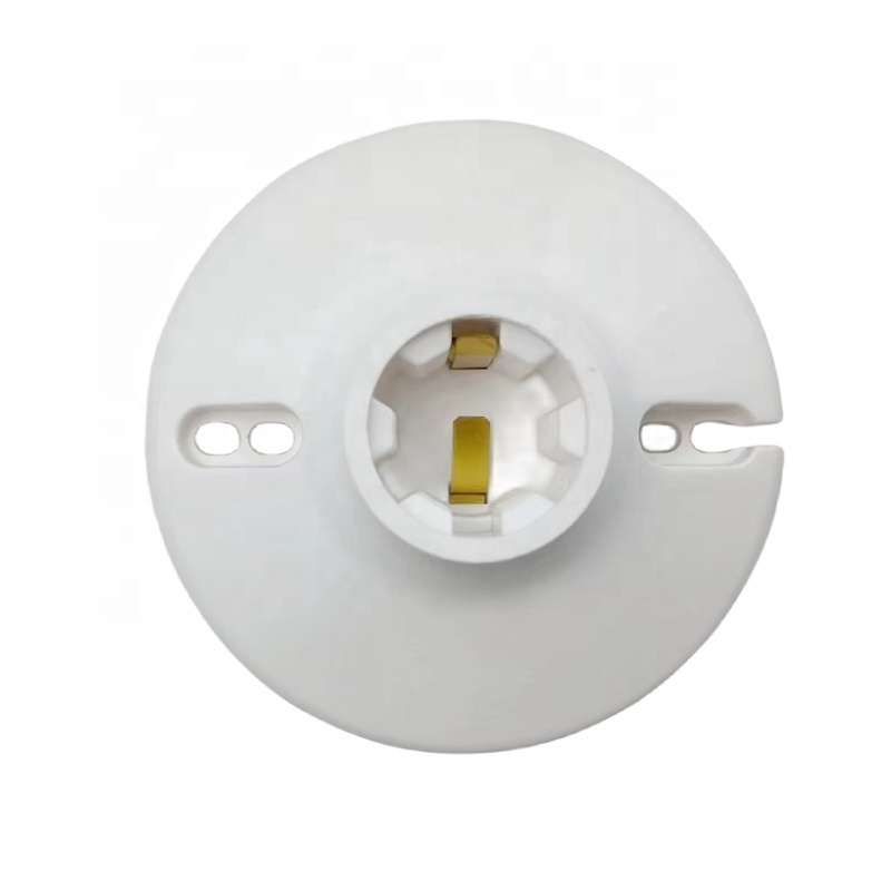 High quality ETL Listed light bulb holder keyless 660W 250V White Medium Base ELEGRP 6512 Plastic Lampholder