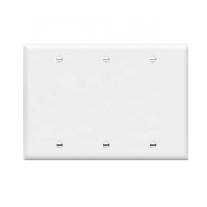 1-4 Gang  US Standard Wall Plate Decorative Outlet Cover for Light Switch Mid Size White