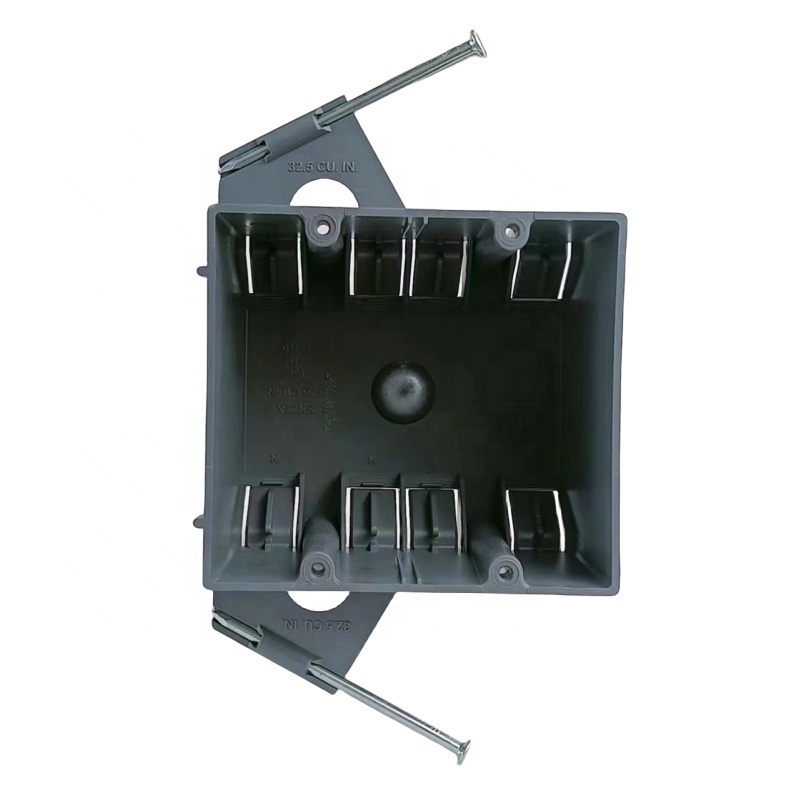 Wholesale price 32 CU. IN. New Work Electr Wall Box 2 Gang Power Outlet Box