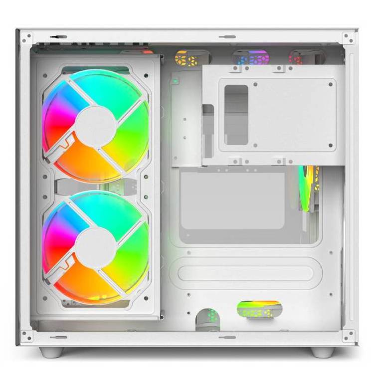 soeyi custom brand large gaming computer hardware high end full view rgb gaming cases