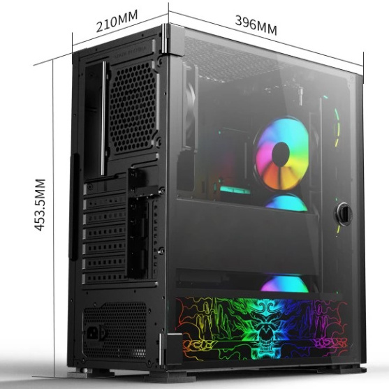 desktop rgb gabinete gamer pc accessories cpu cabinet gaming computer pc cabinet