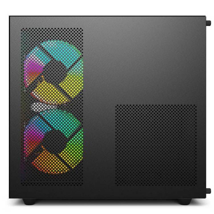 soeyi custom brand large gaming computer hardware high end full view rgb gaming cases