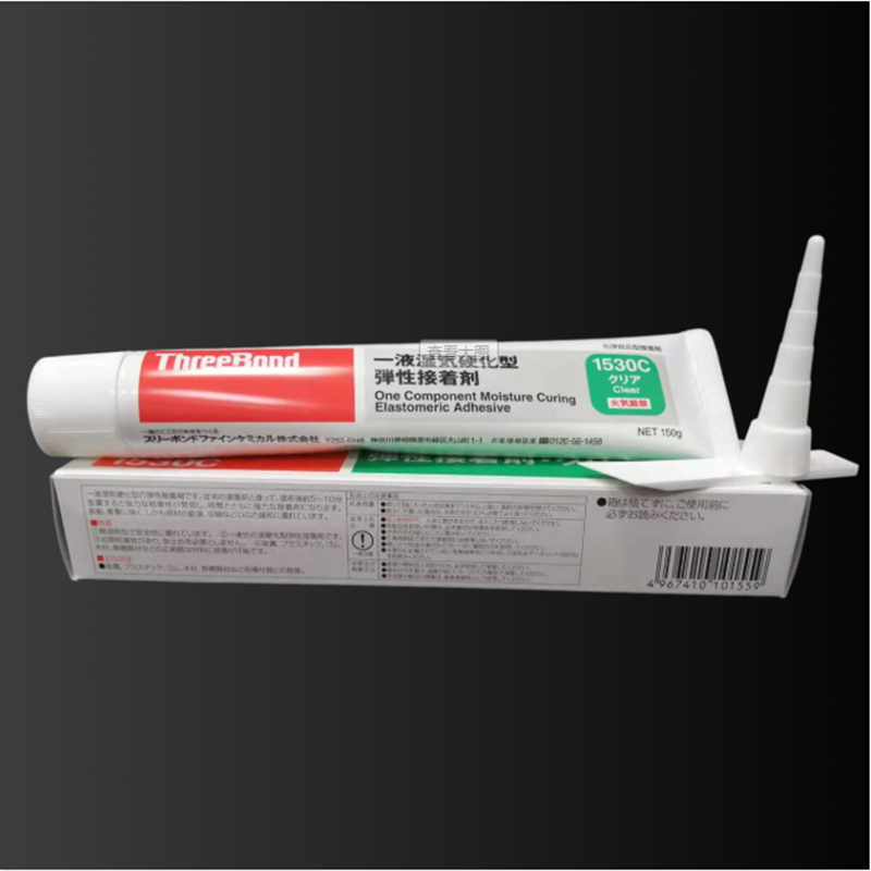 Threebond1530C Transparent follow-up Elastic enabler super glue silicone 150g