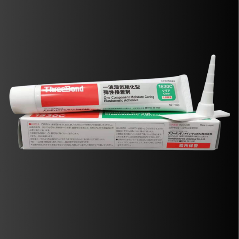 Threebond1530C Transparent follow-up Elastic enabler super glue silicone 150g