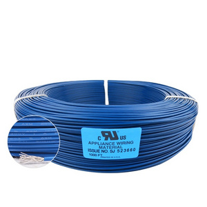 Insulated Electrical  Wire UL1332 FEP cable very thin single core USA standard High Voltage  Tinned Copper Cable Wire