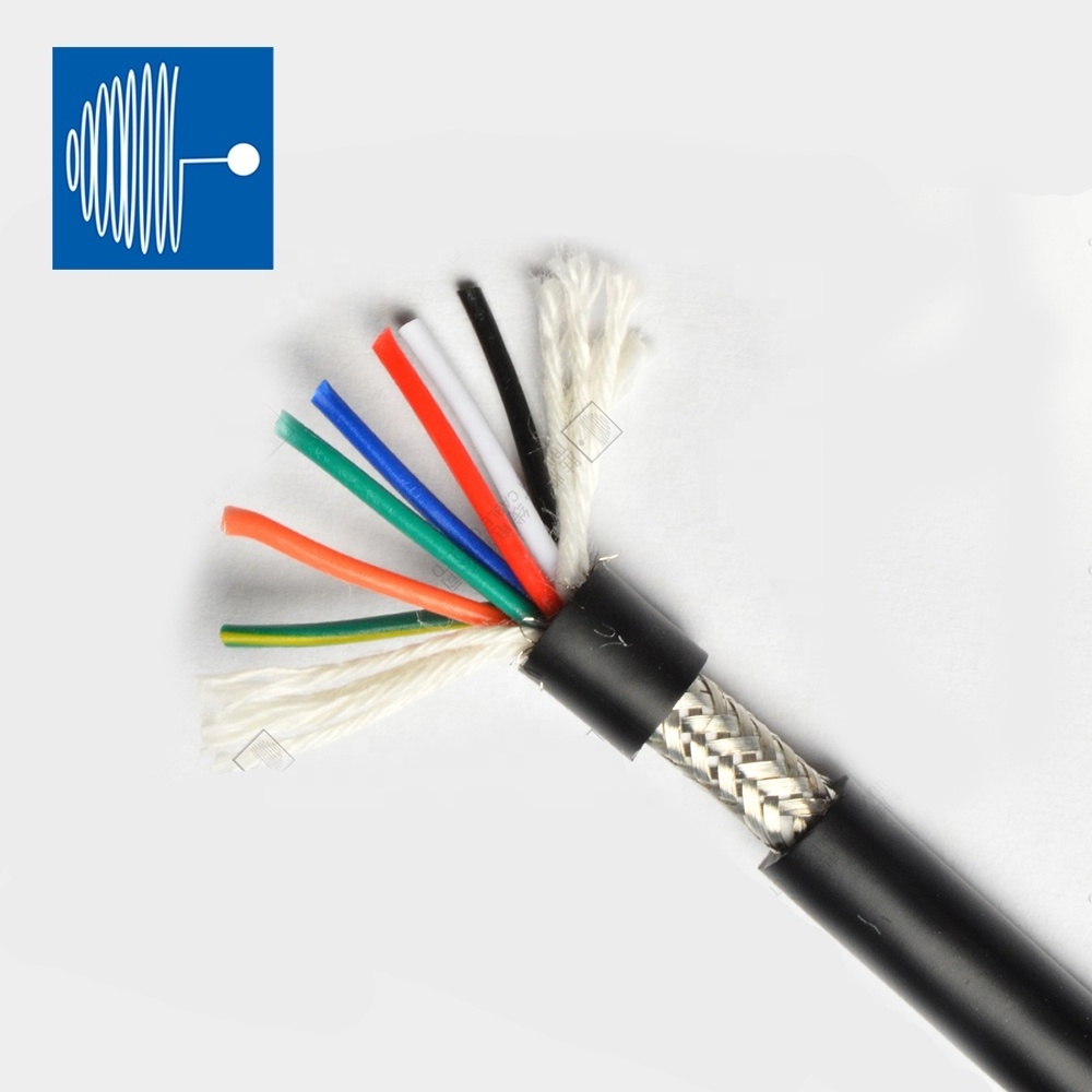 Excellent insulation and protection 480-2464 26awg/3C 30/0.08TS OD4.2 PVC black color wire for computer power supply